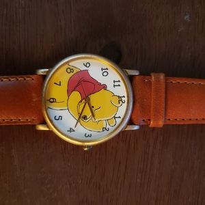 Winnie The Pooh "Think" Vintage Timex Watch